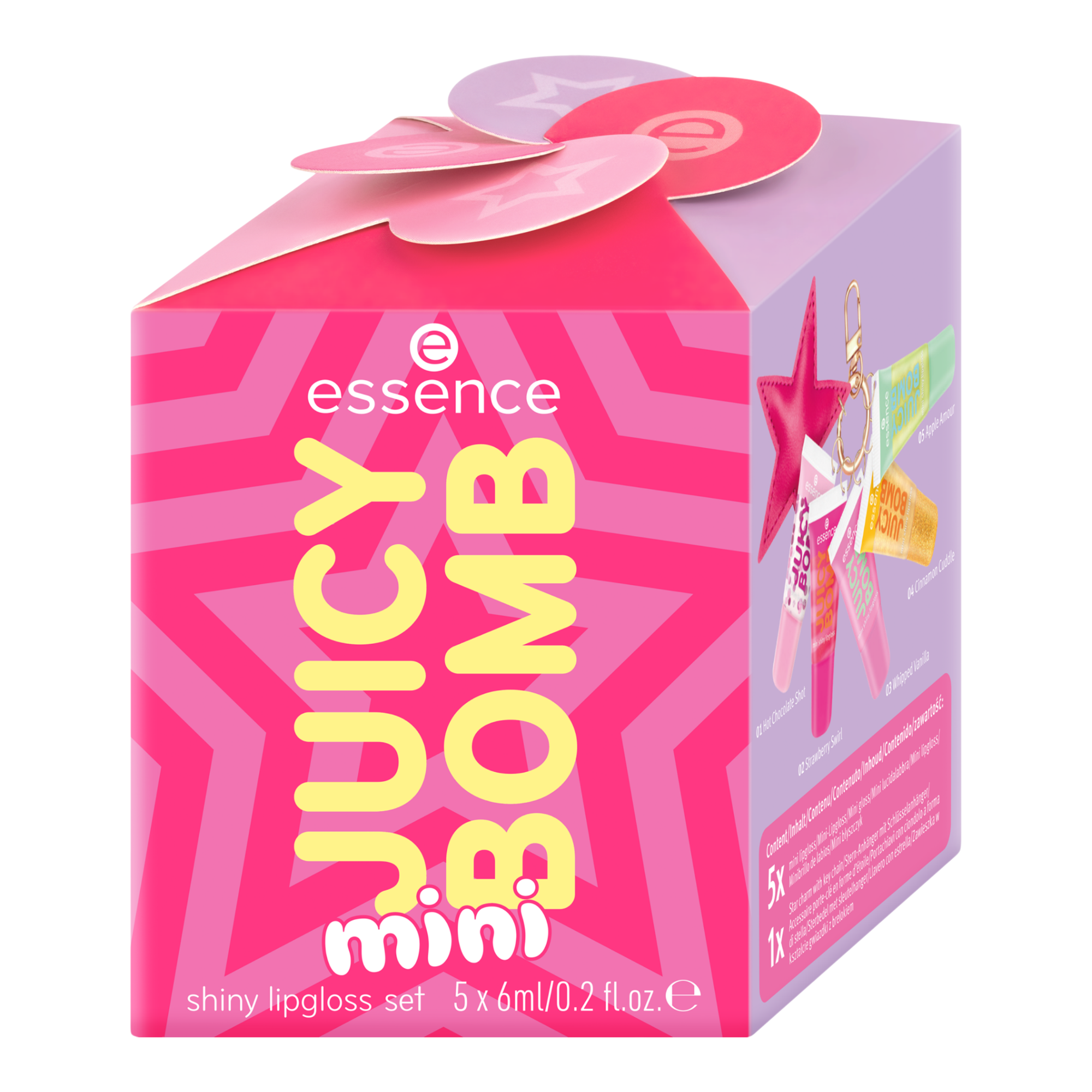 Праздничный мини-набор блесков для губ Essence Holiday Happiness Juicy Bomb — фото 2