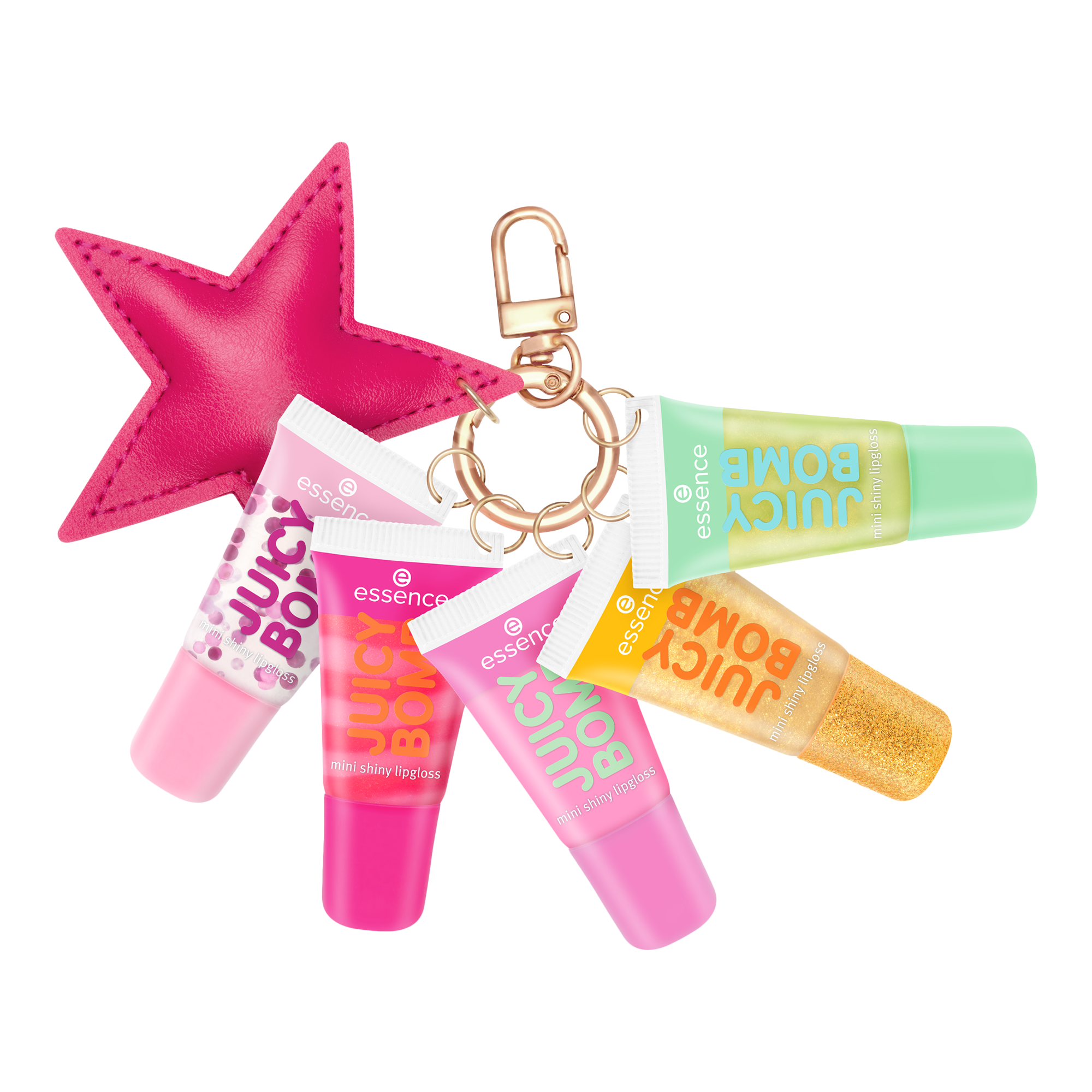 Праздничный мини-набор блесков для губ Essence Holiday Happiness Juicy Bomb — фото 3