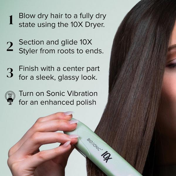 Bio Ionic 10X Styling Iron Jade Dream #7