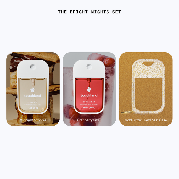Touchland Special Edition Bright Nights Hand Sanitizer 2-Pack + Case #3