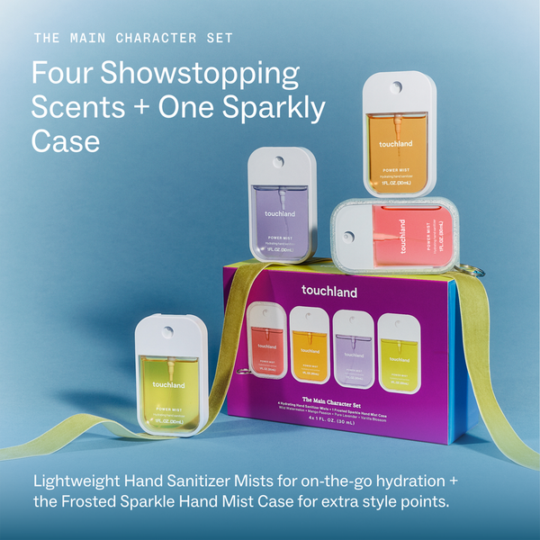 Touchland Special Edition Main Character Hand Sanitizer 4-Pack + Case #2