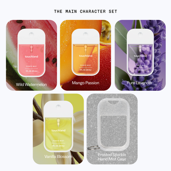 Touchland Special Edition Main Character Hand Sanitizer 4-Pack + Case #3