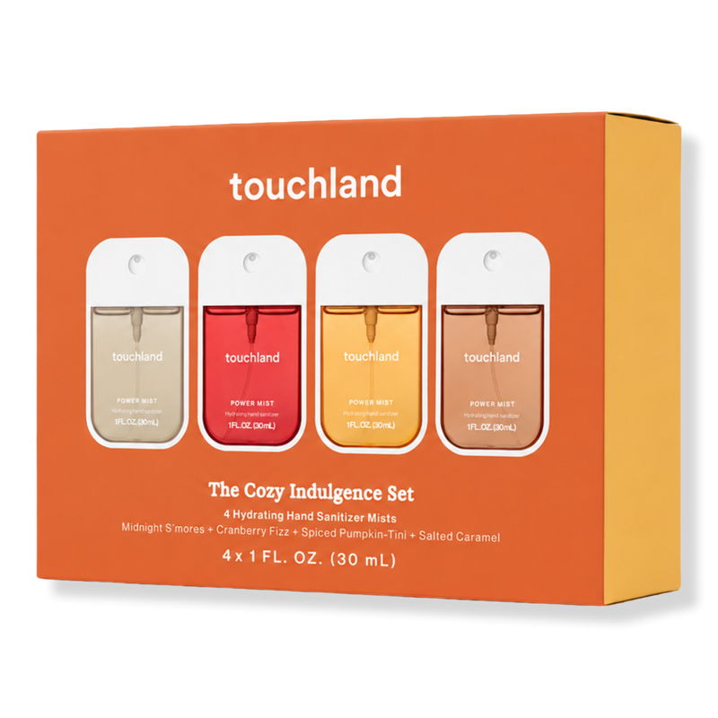 Touchland - Special Edition Cozy Indulgence Hand Sanitizer 4-Set