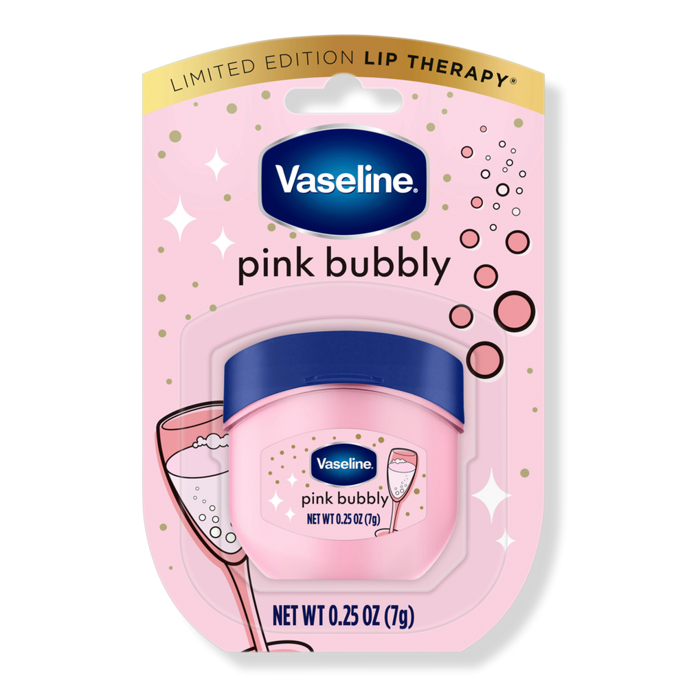 Vaseline Holiday Limited Edition Lip Therapy Lip Balm - Pink Bubbly