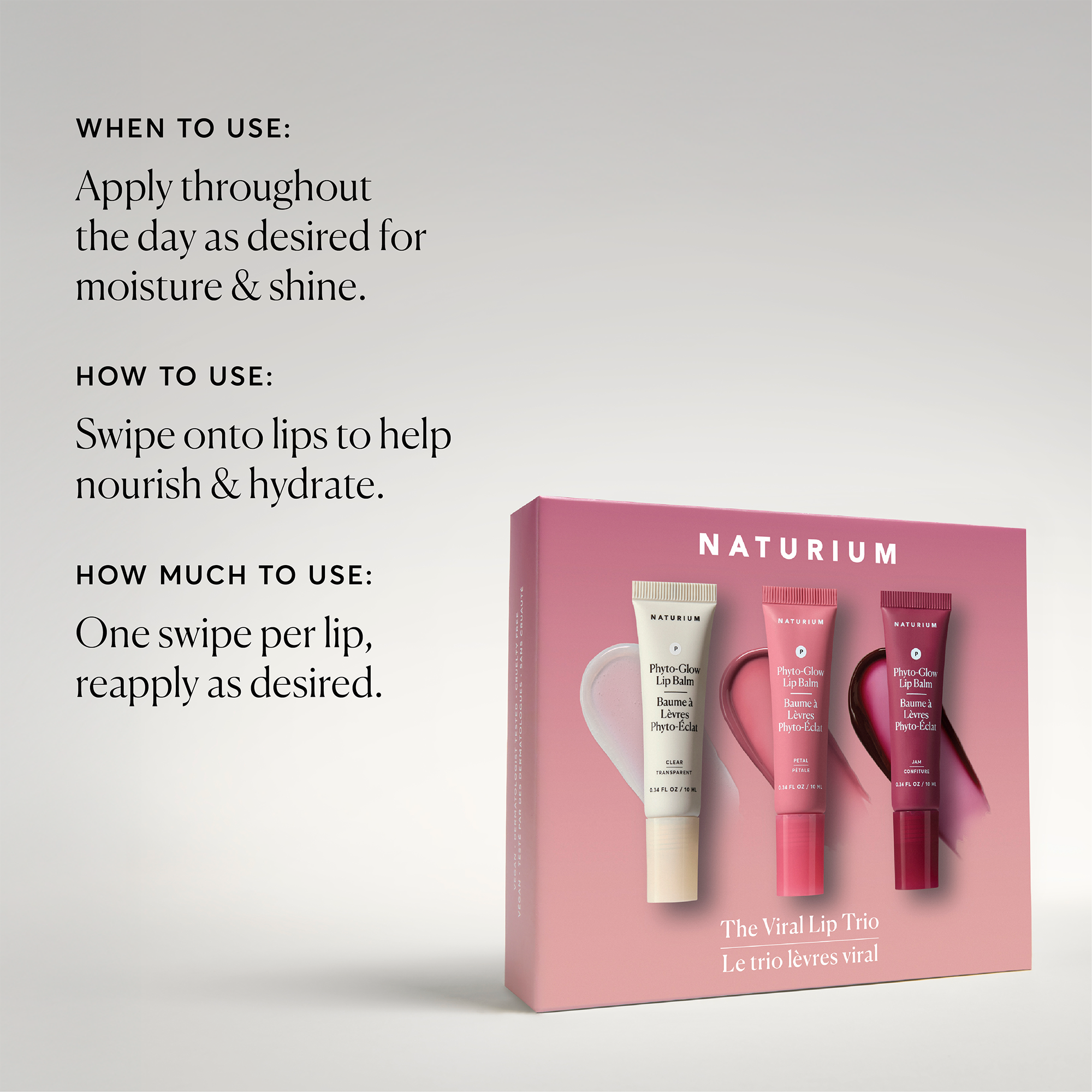Naturium The Viral Lip Trio — фото 4