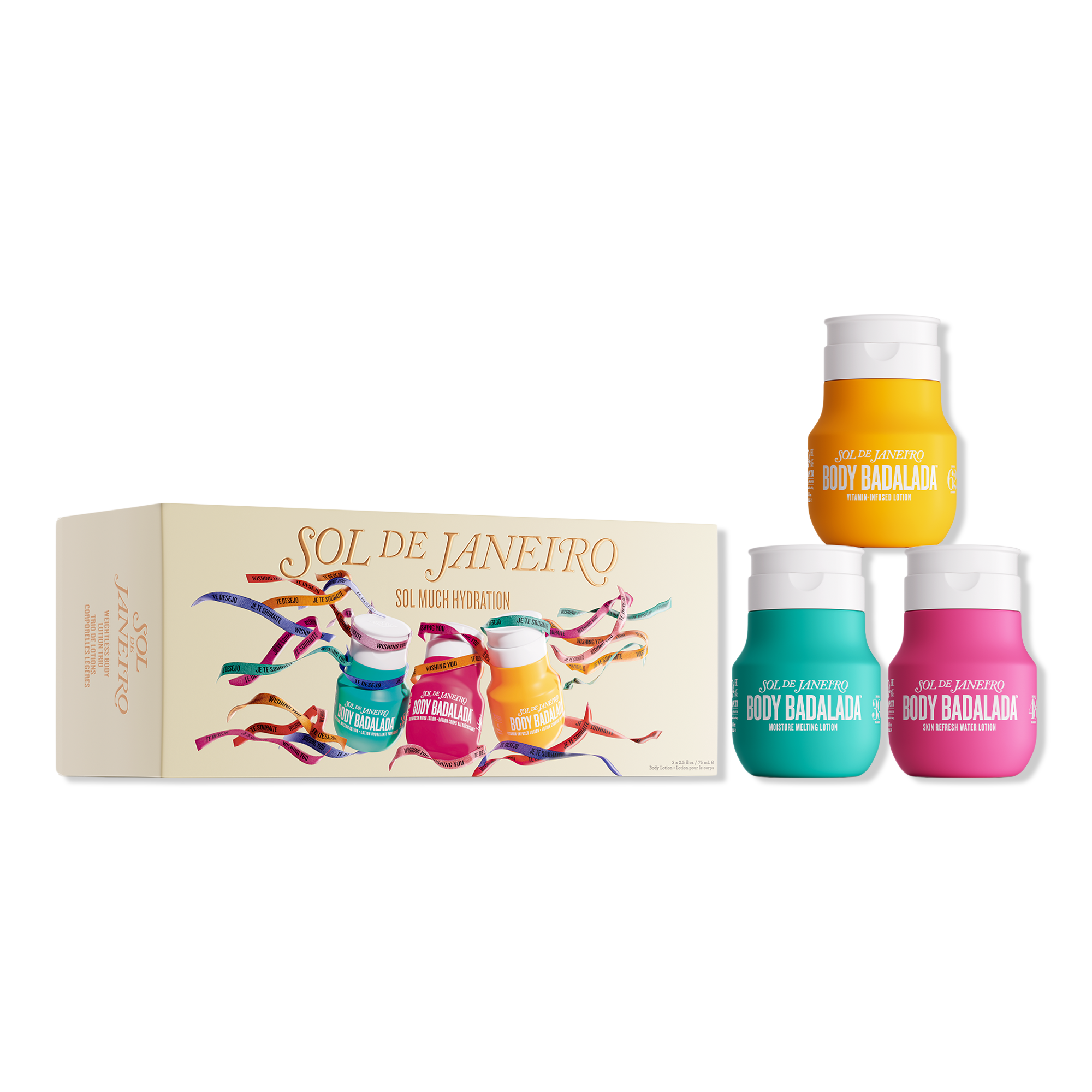 Sol de Janeiro Sol Much Hydration Travel Size Weightless Body Lotion Trio #1