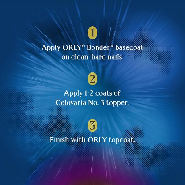Orly Harry Potter Colovaria Multi Chrome Flake Toppers #4