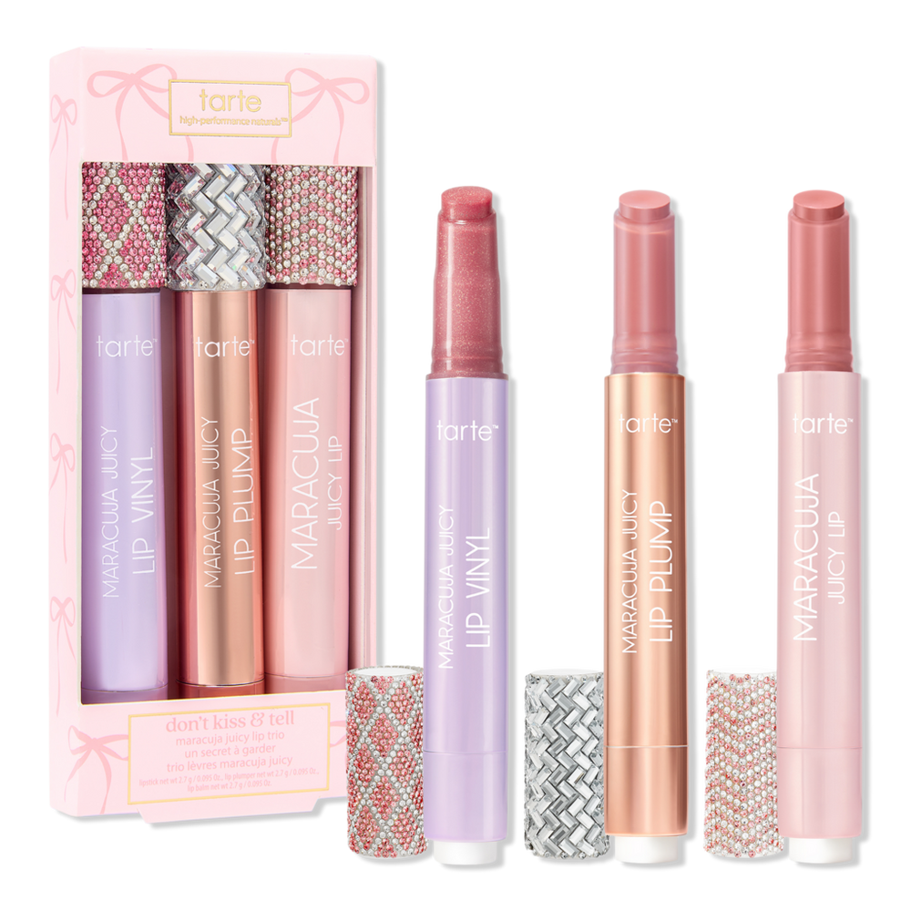 Tarte Don't Kiss & Tell Maracuja Juicy Lip Trio