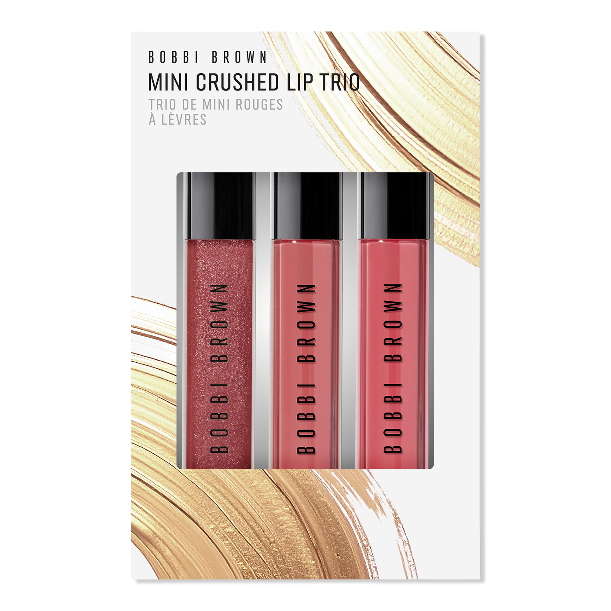 Набор из 3 тонированных блесков для губ Bobbi Brown Crushed Oil-Infused, мини — фото 1