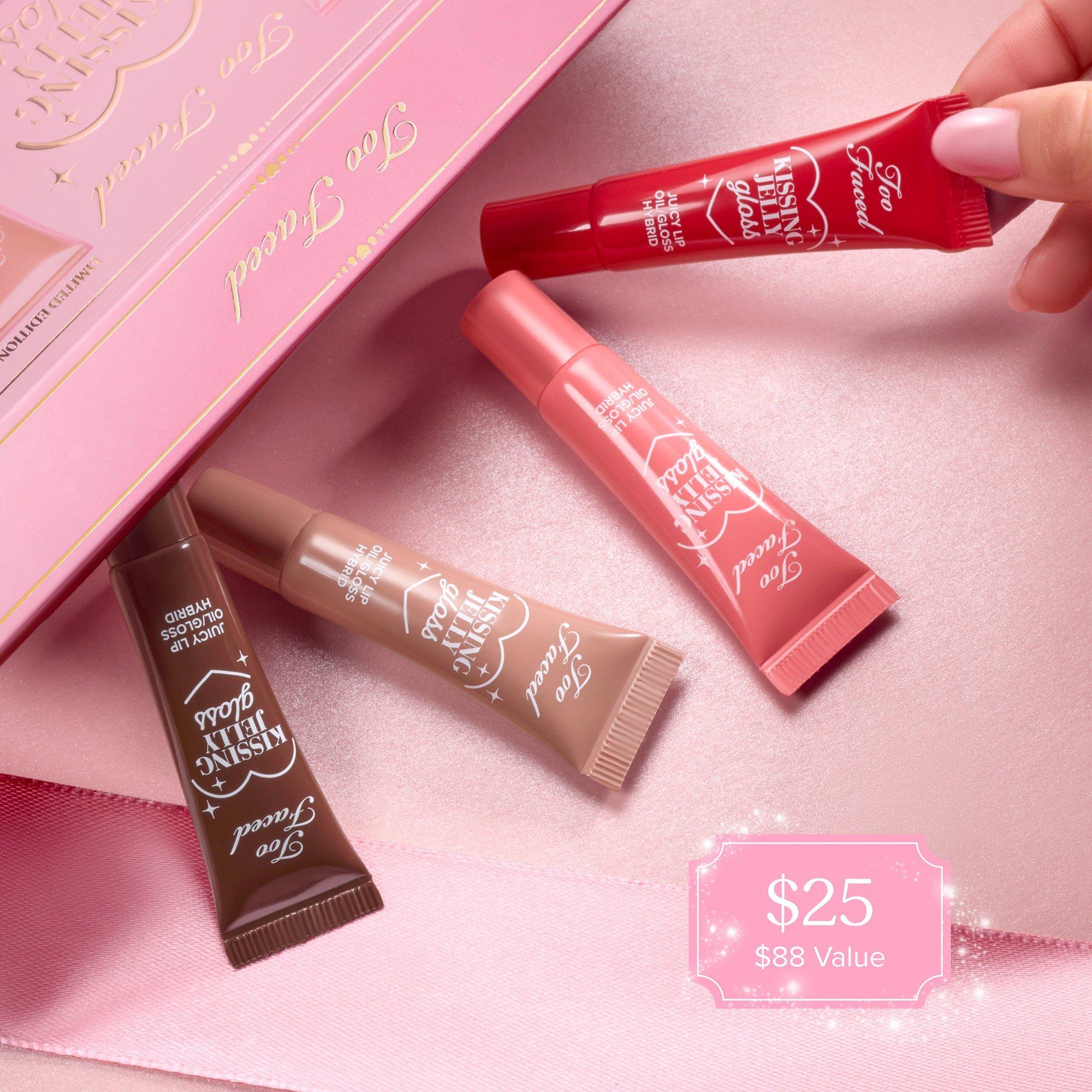 Набор масляных блесков для губ Too Faced Kissing Jelly — фото 6