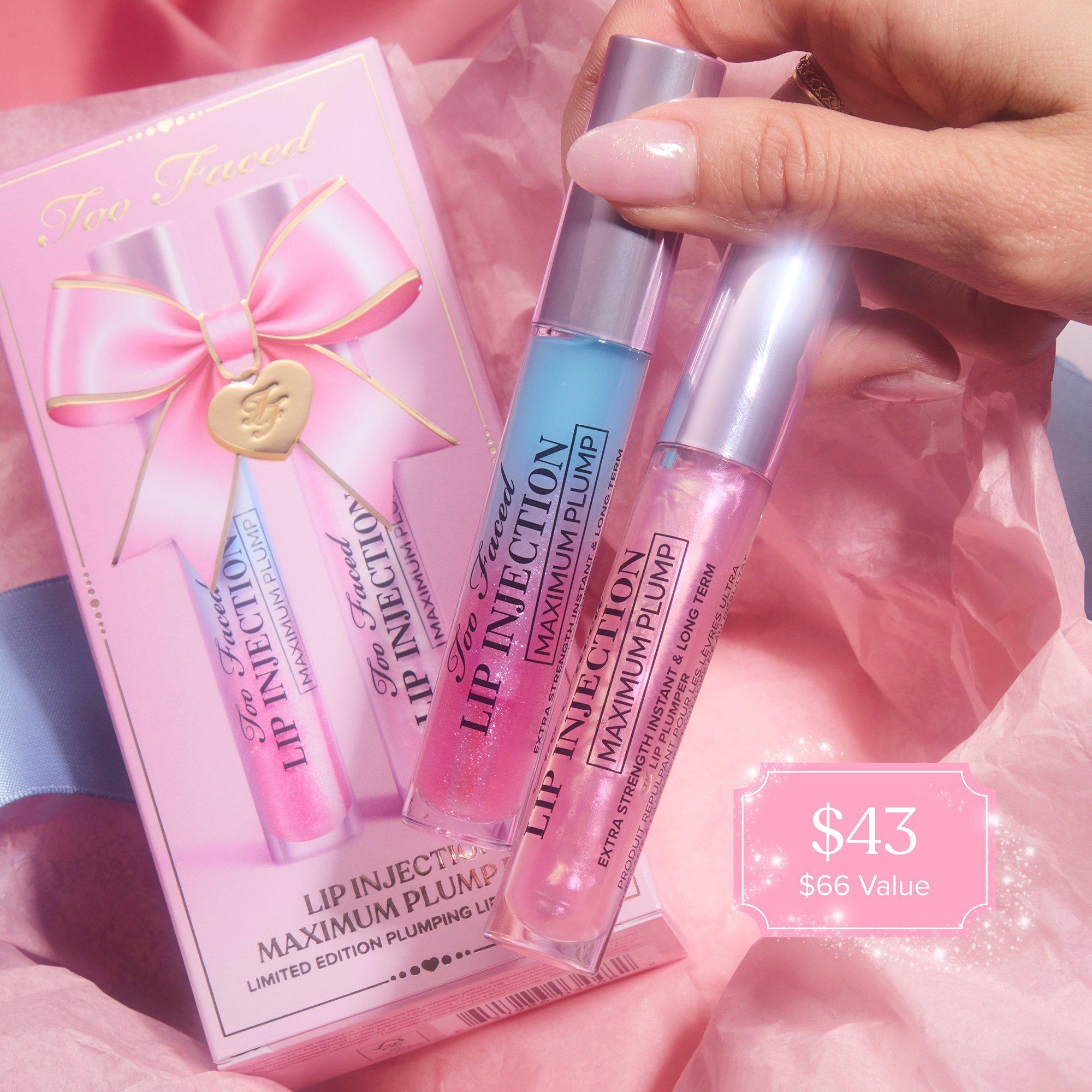 Дуэт блесков для объёма губ Too Faced Lip Injection Maximum Plump — фото 6