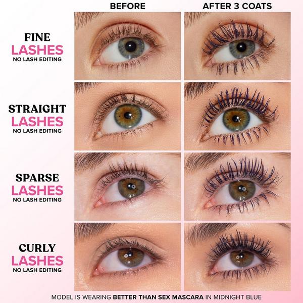 Too Faced Better Than Sex Midnight Blue Volumizing & Lengthening Mascara #3