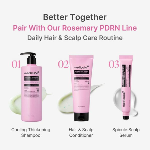 medicube Rosemary PDRN Cooling Thickening Shampoo #7