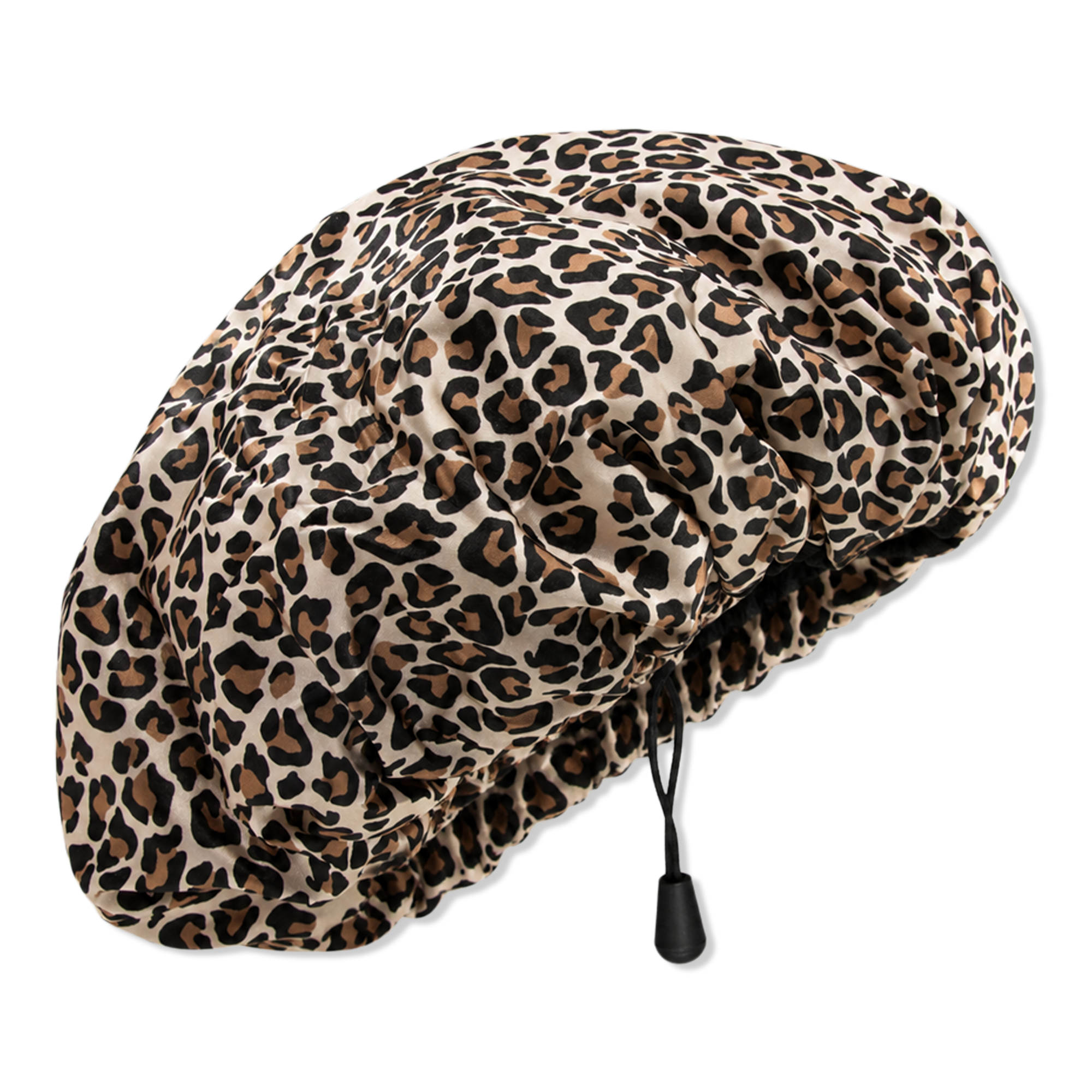 The Vintage Cosmetic Company Leopard Print 3-IN-1 Shower Cap #1