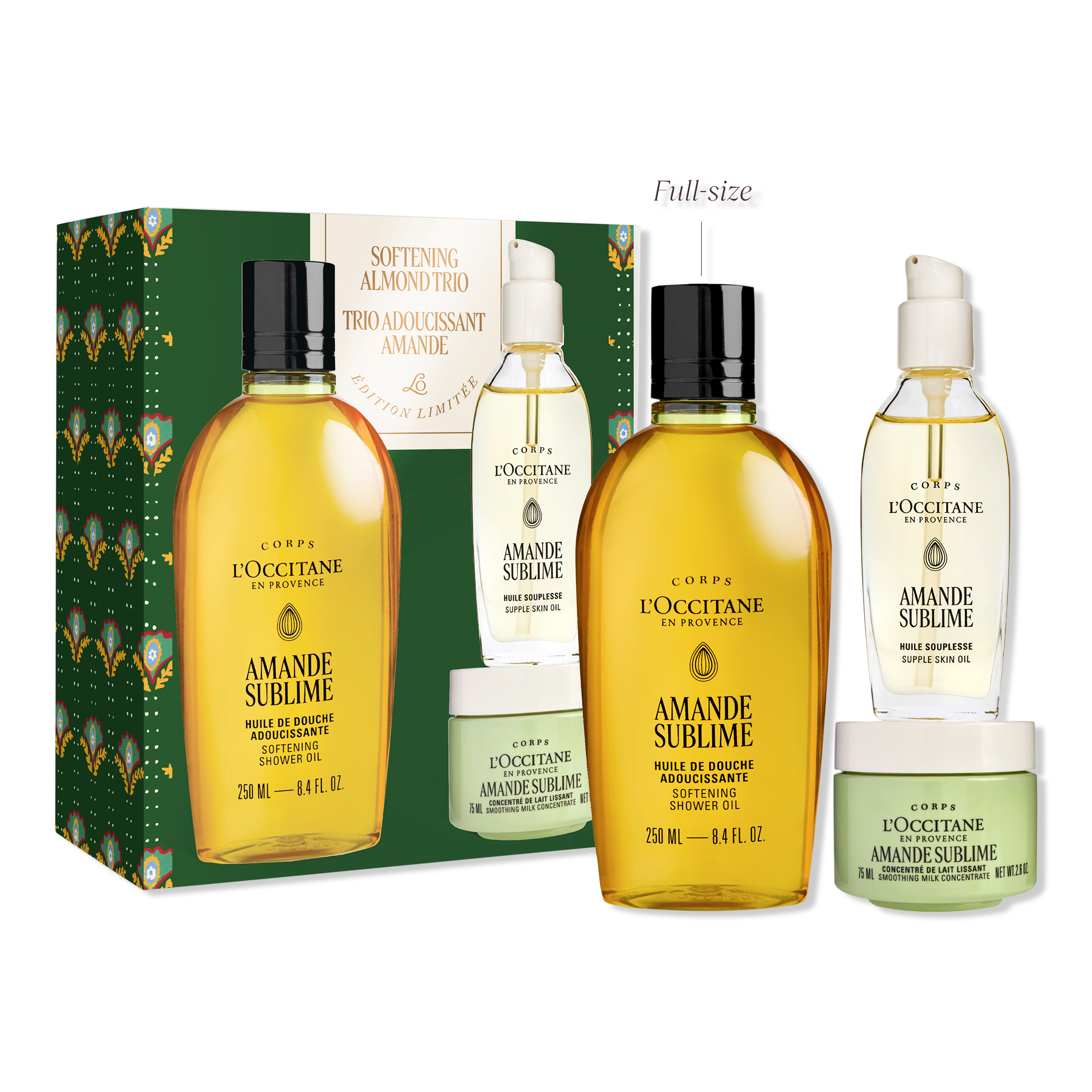 L'Occitane Softening Almond Trio Gift Set #1