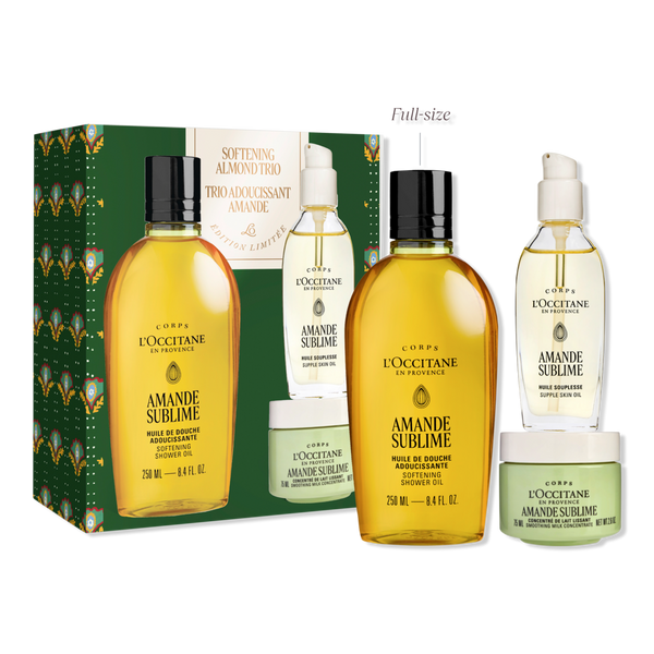 L'Occitane Softening Almond Trio Gift Set #1