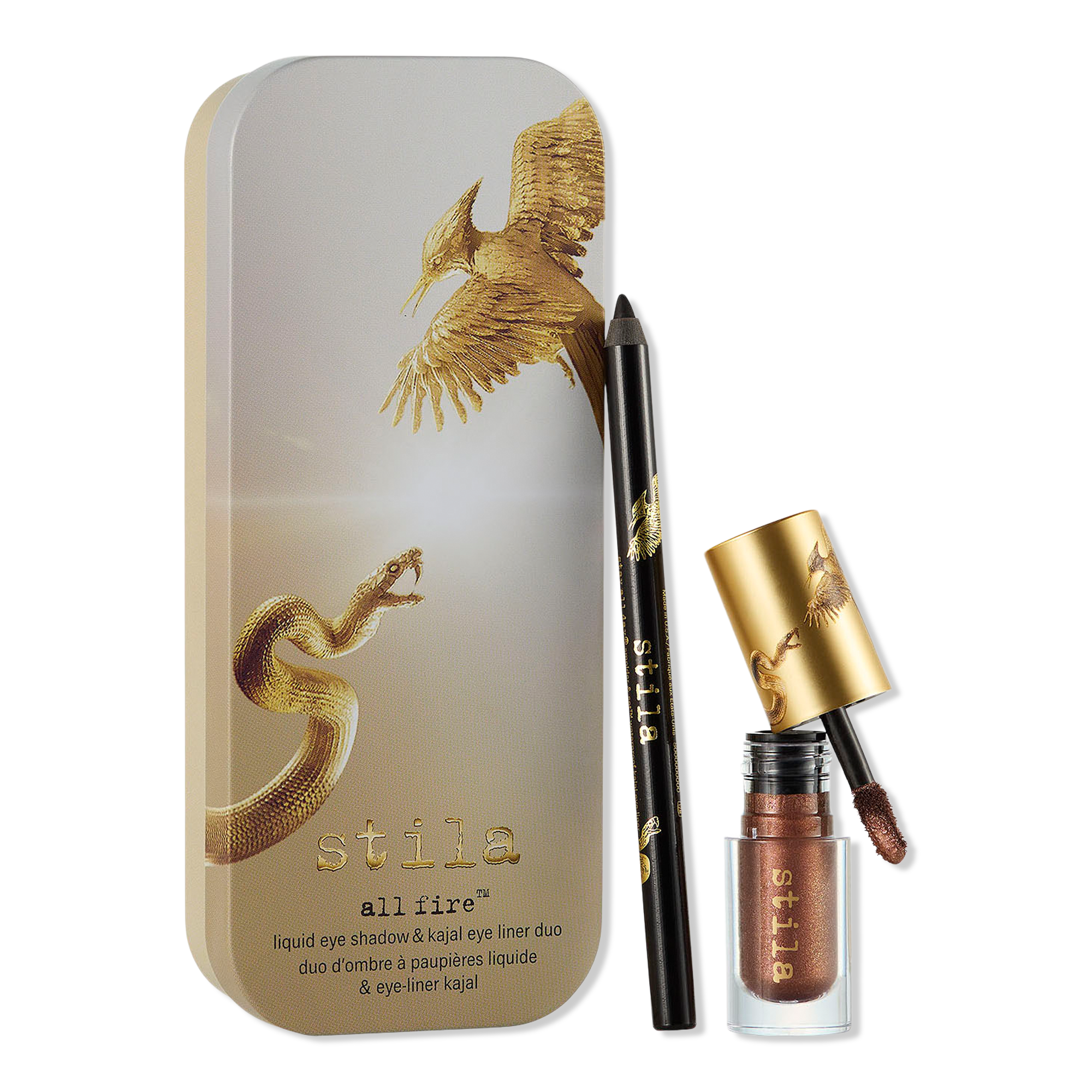 Stila All Fire Liquid Eye Shadow & Kajal Eye Liner Duo #1
