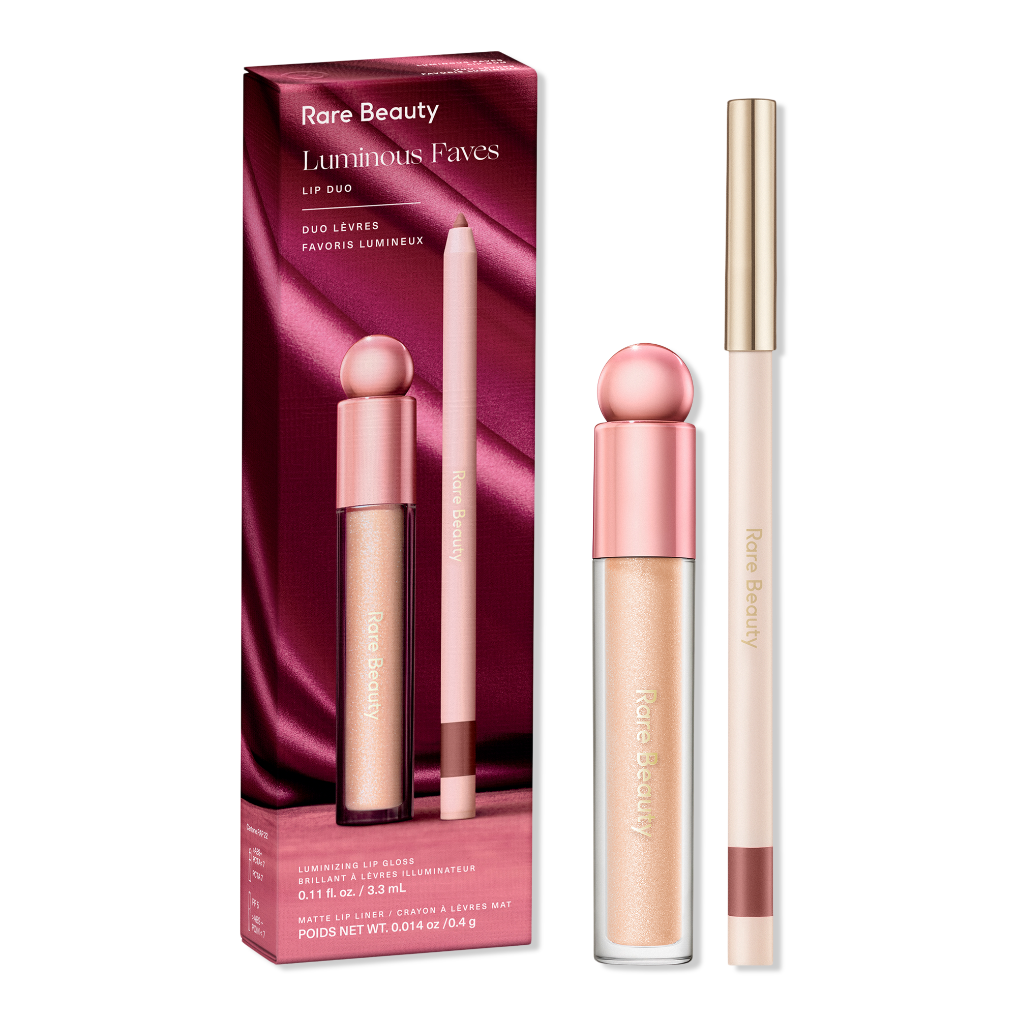 Rare Beauty Luminous Faves Lip Duo #1
