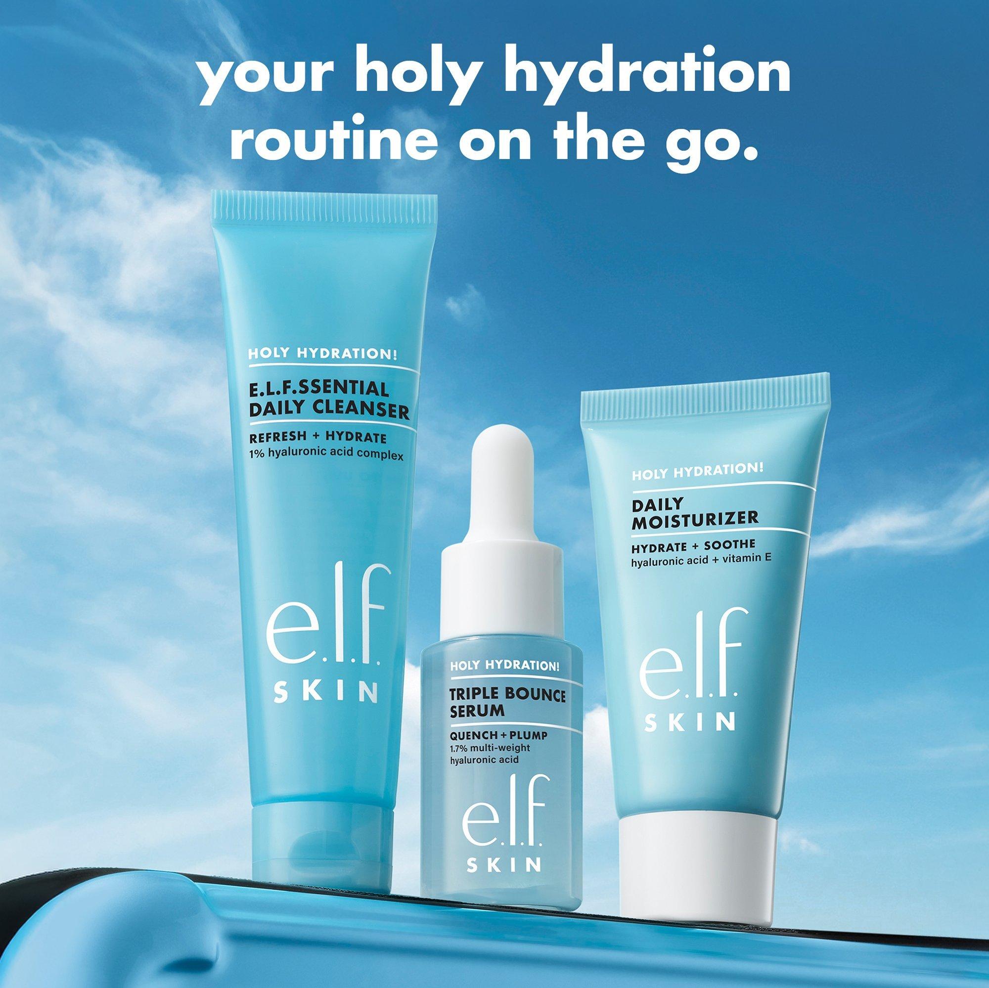 e.l.f. Cosmetics Holy Hydration! e.l.f.ssentials Travel Trio Skincare Kit — фото 7