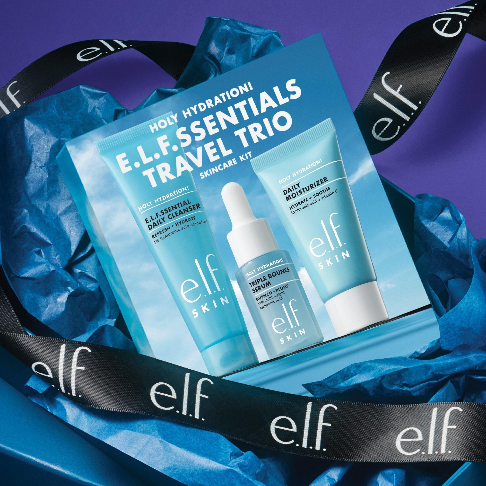 e.l.f. Cosmetics Holy Hydration! e.l.f.ssentials Travel Trio Skincare Kit — фото 8