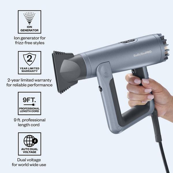 BaBylissPRO The Airsquare Hair Dryer #8