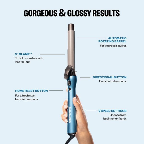 BaBylissPRO The Auto Curler 1" Automatic Rotating Barrel #5