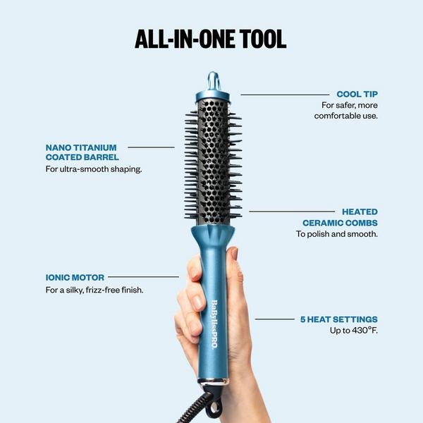 BaBylissPRO The Thermal Round Brush 1 1/4" Barrel #5