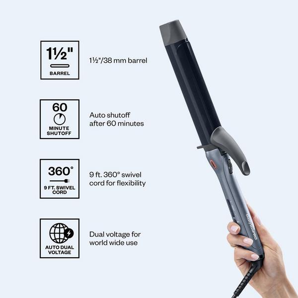 BaBylissPRO The PrecisionGrip Curling Iron #7