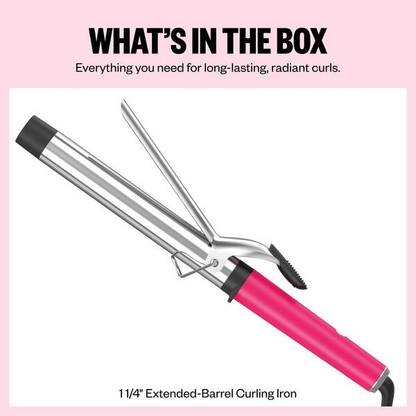 BaBylissPRO The Extended-Barrel 1¼" Curling Iron Limited Edition in Hard Candy #5