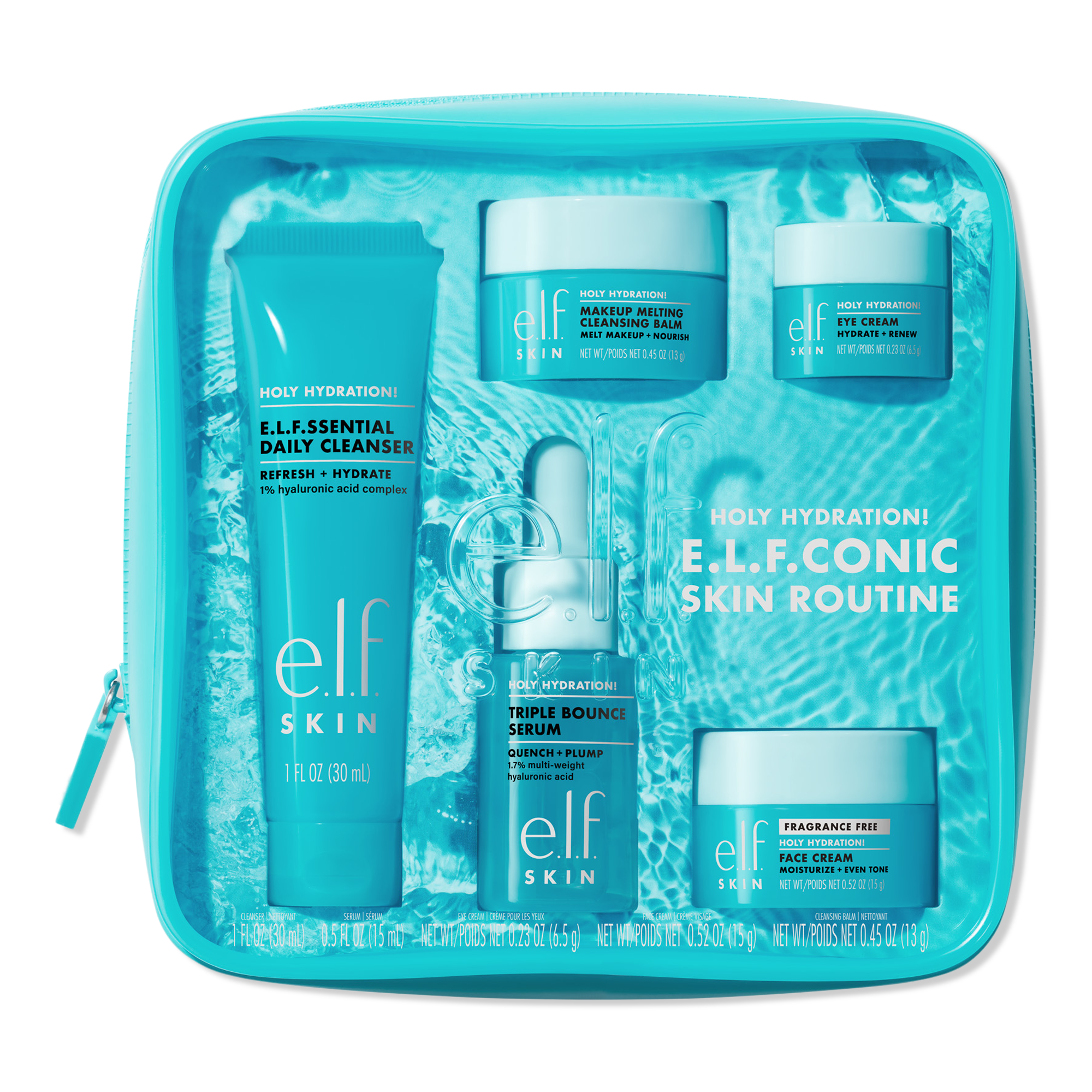 e.l.f. Cosmetics Holy Hydration! e.l.f.conic Skin Routine #1