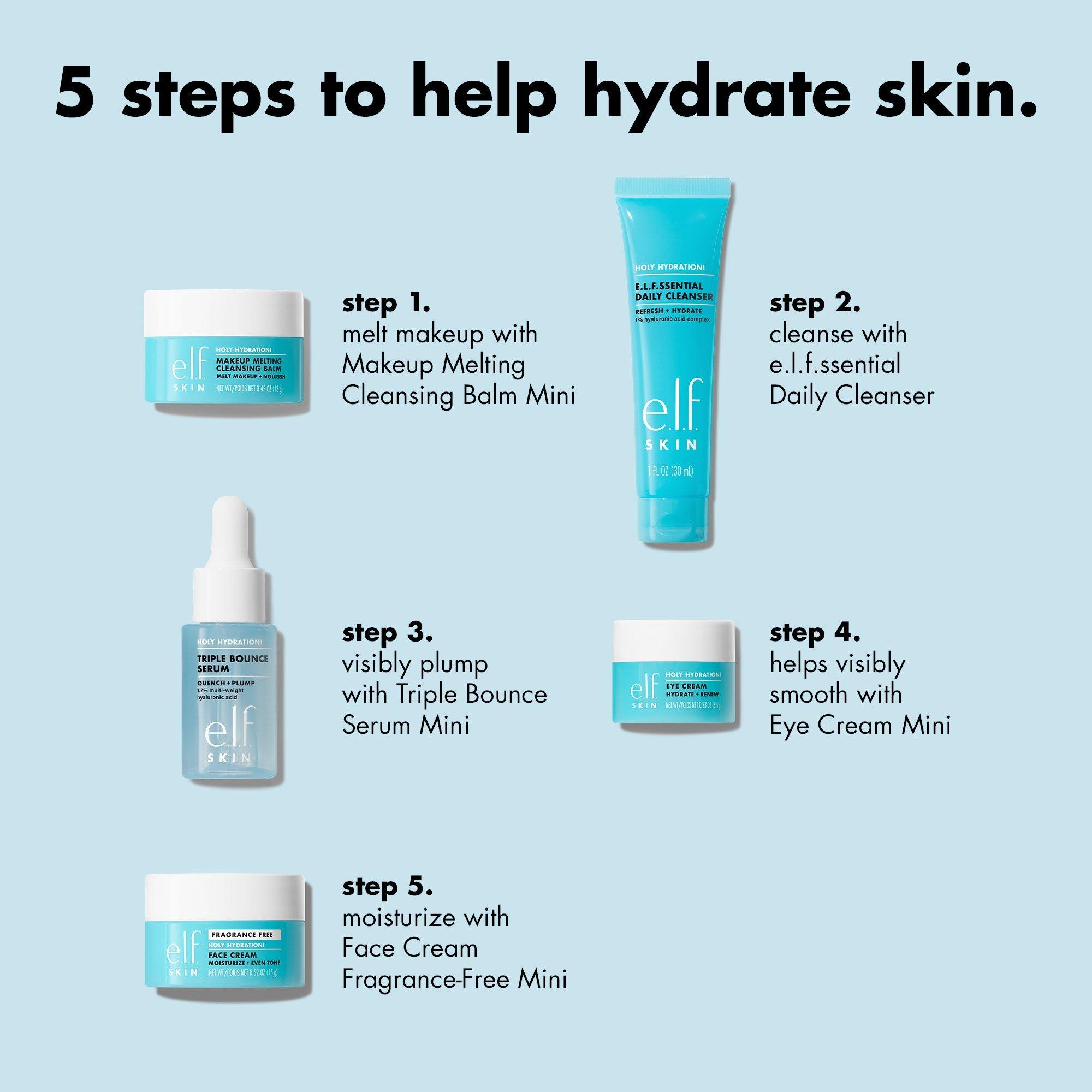 e.l.f. Cosmetics Holy Hydration! e.l.f.conic Skin Routine — фото 4