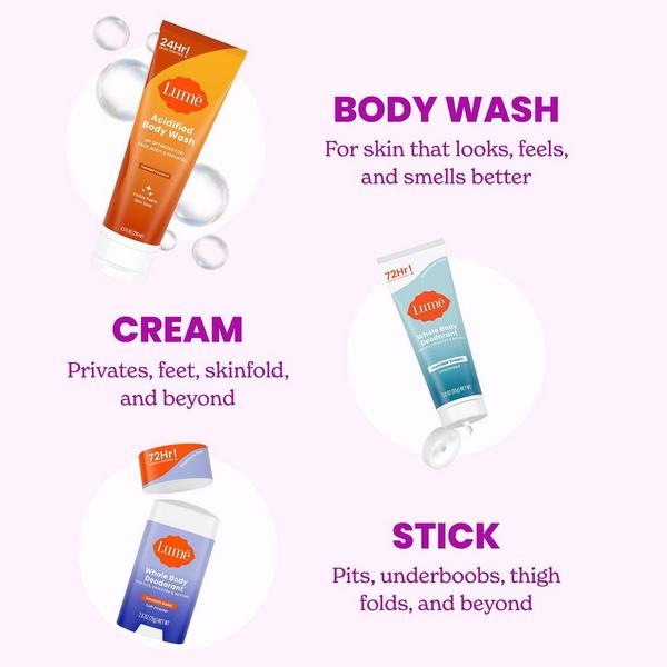 Lume Acidified Odor Control Body Wash #6