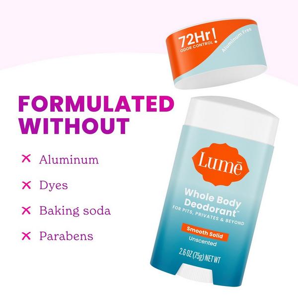 Lume Whole Body Deodorant Smooth Solid #4