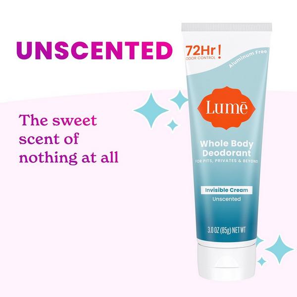 Lume Whole Body Deodorant Invisible Cream Tube #2