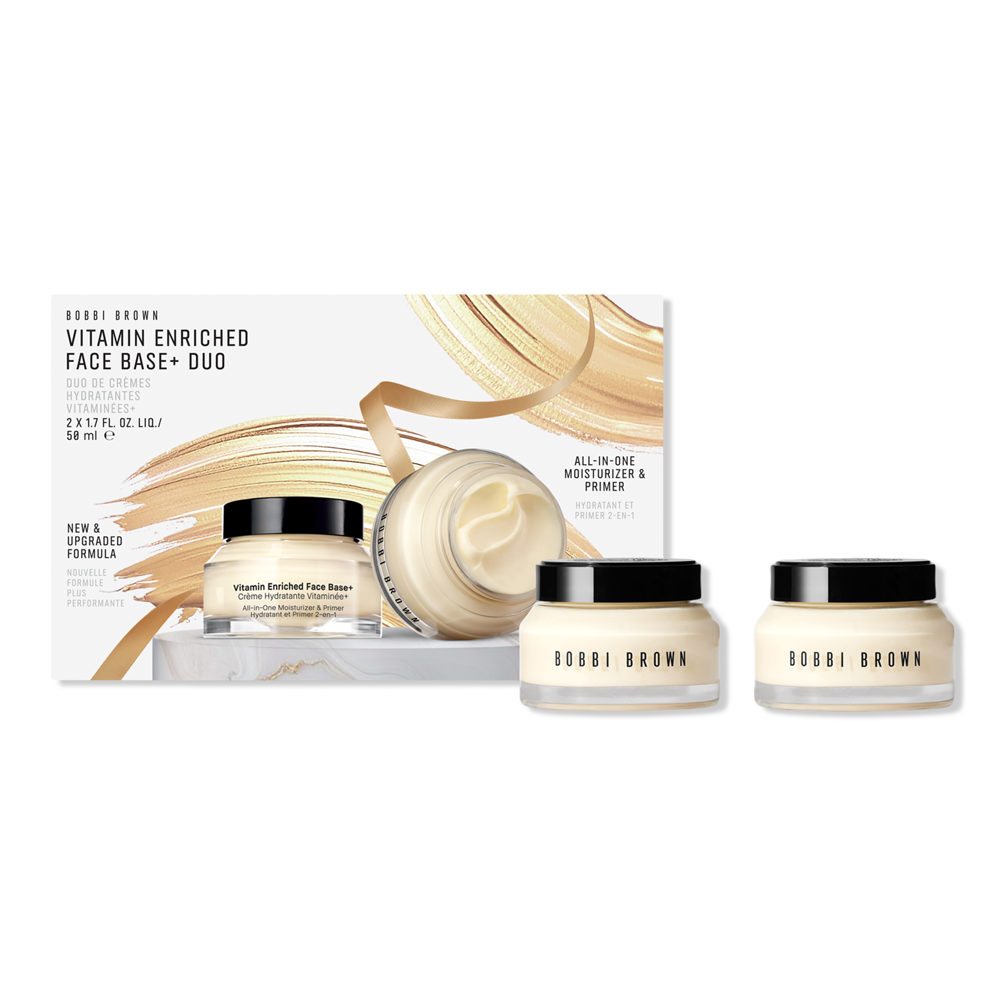 Подарочный набор Bobbi Brown Vitamin Enriched Face Base+: крем и праймер — фото 1