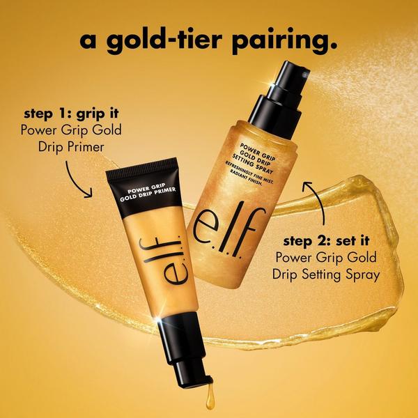 e.l.f. Cosmetics Power Grip Gold Drip Setting Spray #7