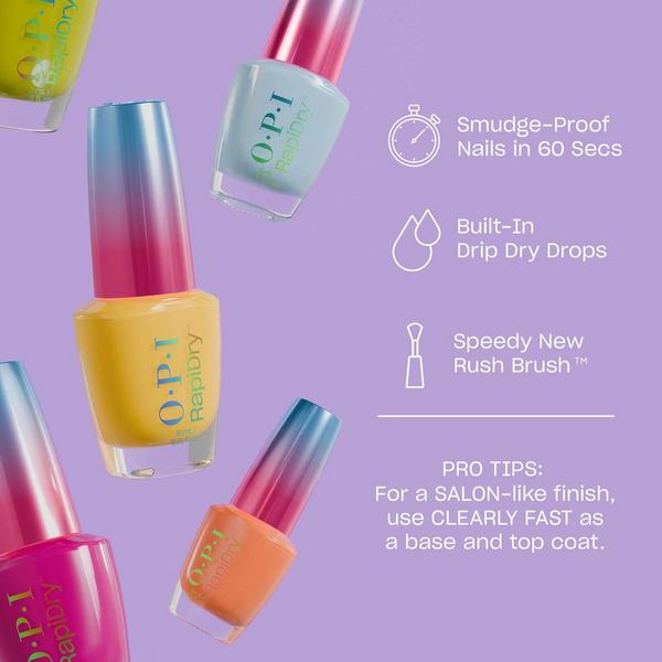 OPI OPIxM&M Holiday Collection RapiDry Quick Dry Polish #5