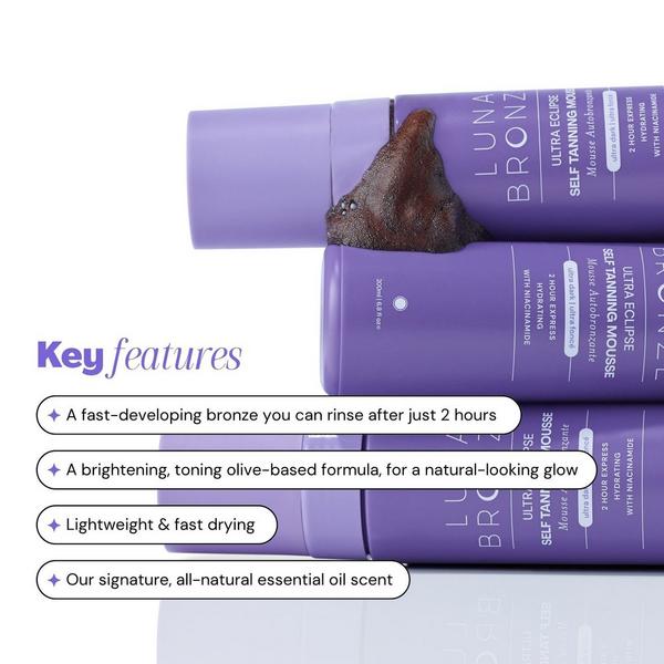 Luna Bronze Ultra Eclipse Self Tanning Mousse #3