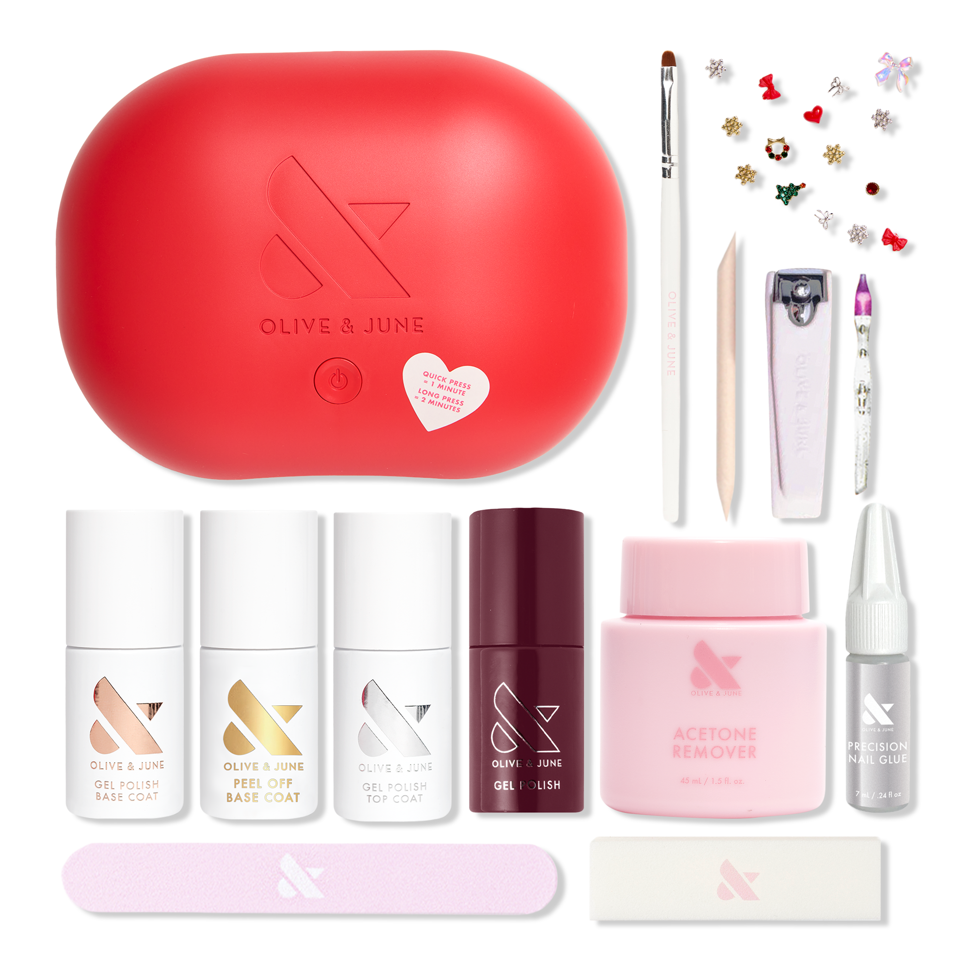 Olive & June Deluxe Holiday Glam Gel Starter Kit #1