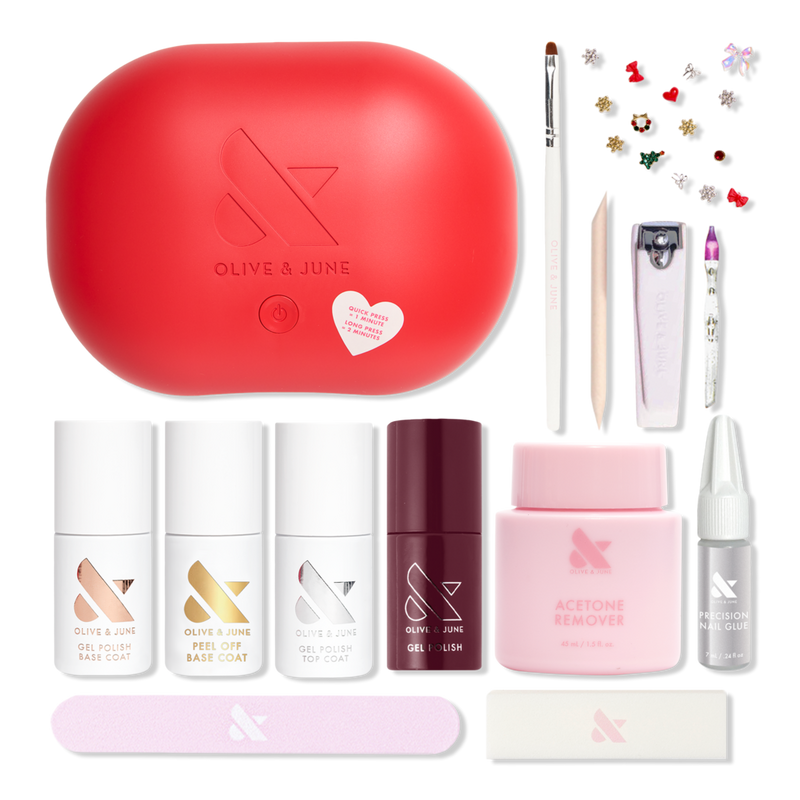 Olive & June - Deluxe Holiday Glam Gel Starter Kit | Ulta Beauty