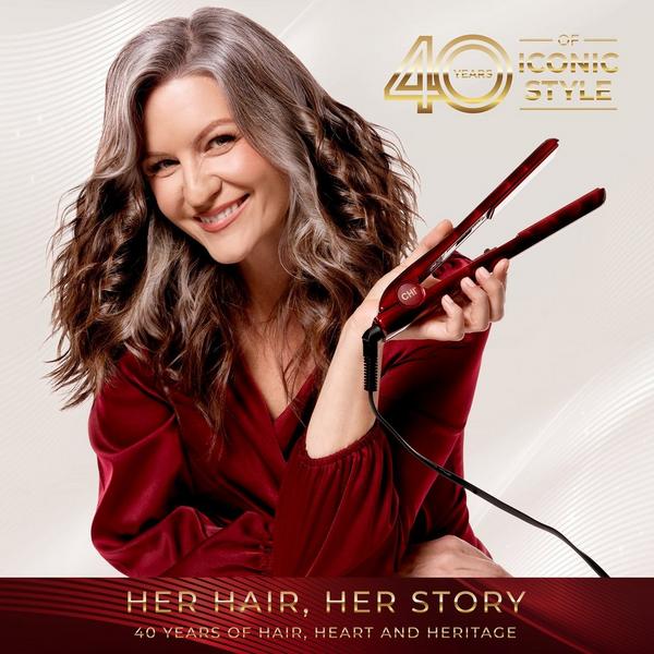 CHI 40th Anniversay 1" Lava Ceramic Flat Iron #4