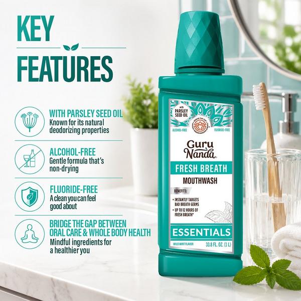 GuruNanda Fresh Breath Mouthwash #2