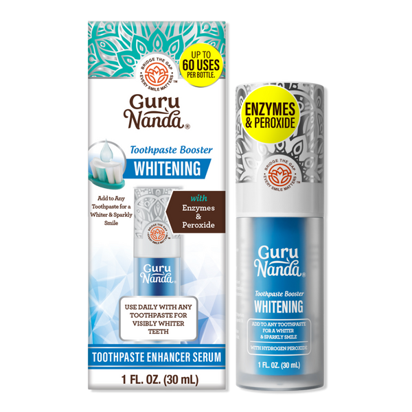 GuruNanda Whitening Toothpaste Booster with Enzymes & Peroxide #1