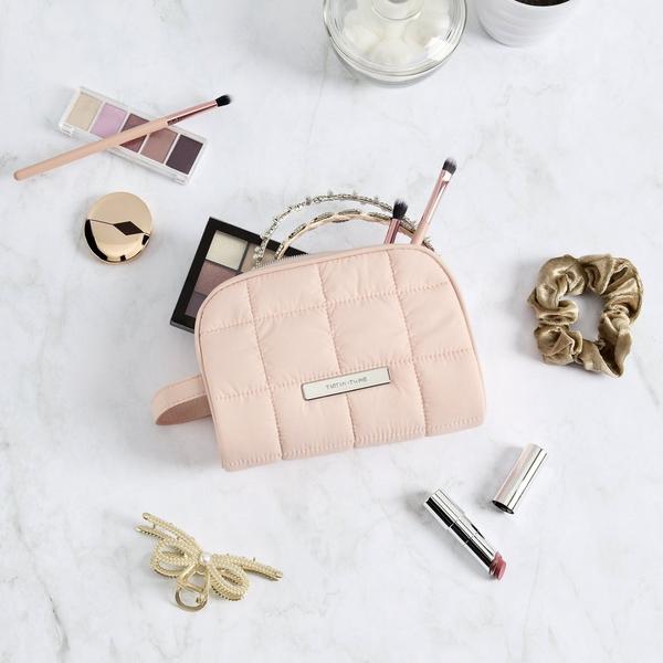 Tartan + Twine Light Pink Puffer Organizer #5