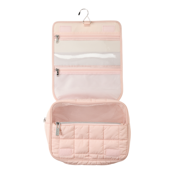 Tartan + Twine Light Pink Puffer Hanging Organizer #3