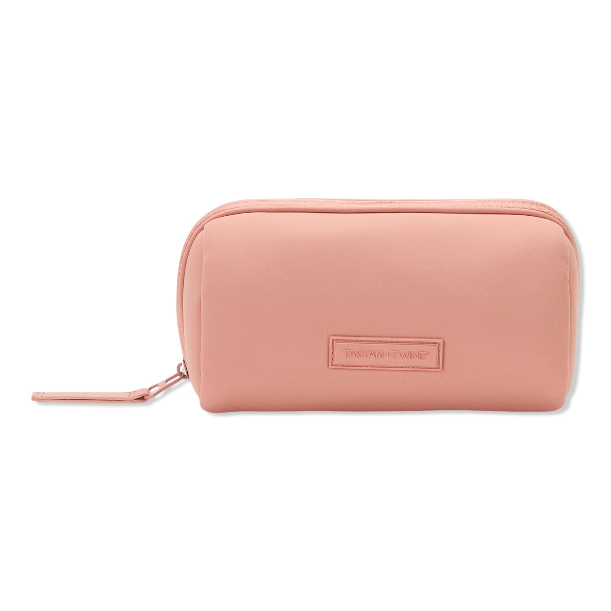 Tartan + Twine Blush Neoprene Pencil Case #1