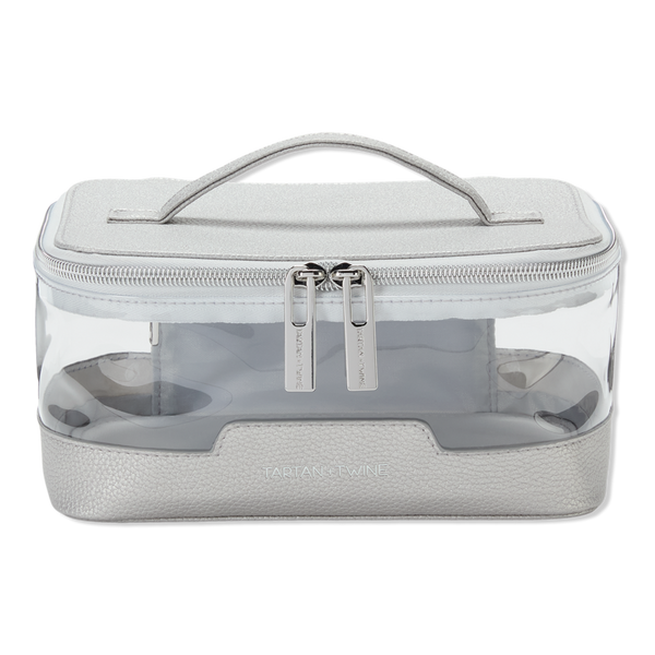 Tartan + Twine Metallic Mood Silver Cosmetic Box #1