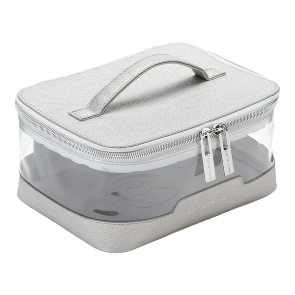 Tartan + Twine Metallic Mood Silver Cosmetic Box #2