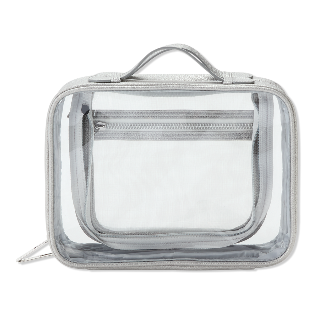 Tartan + Twine Metallic Mood Silver Weekender