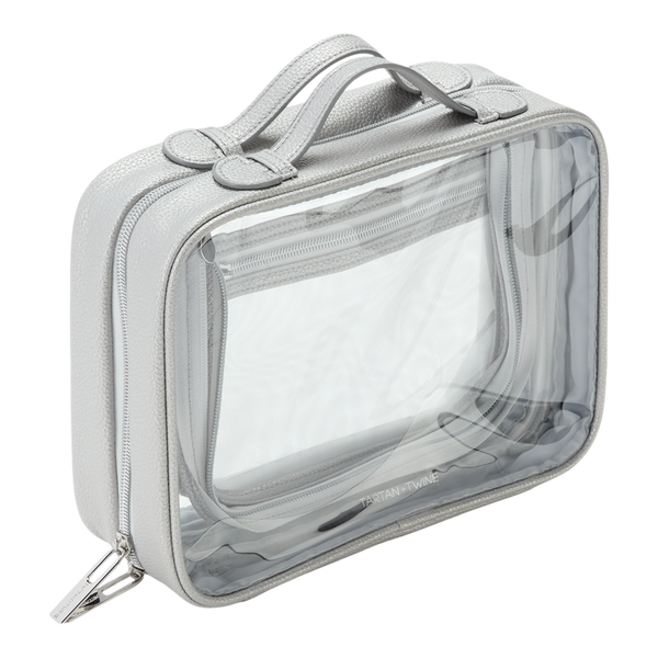Tartan + Twine Metallic Mood Silver Weekender #2